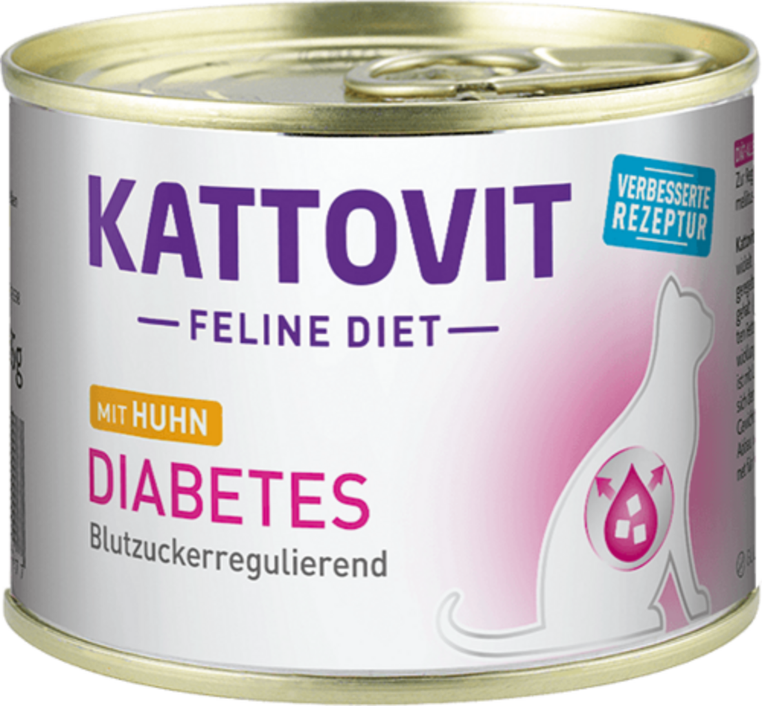 Kattovit Diabetes Huhn - 185 g