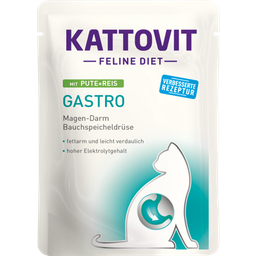 Kattovit Gastro - Bustine al Riso - Tacchino + riso