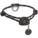 Collare per Cani Knot-a-Collar™ - Obsidian Black/Blue - 36 - 51 cm