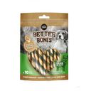 BetterBones Twist 10 cm - jagnjetina in meta - Okus jagnjetine in mete
