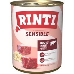 Rinti Pasja hrana Sensible, 800g - Govedina + riž