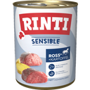 Rinti Pasja hrana Sensible, 800g - Žrebec + jetra + krompir