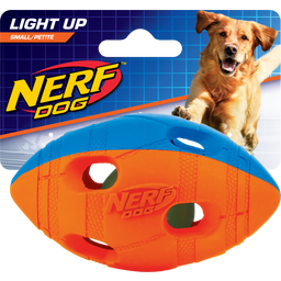 Nerf LED Football S - Arancione e Blu - 1 pz.