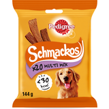 Schmackos - veliko pakiranje s 4 okusi in 20 trakovi