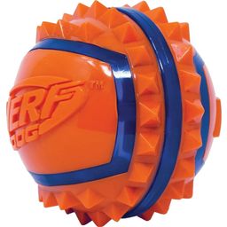 Nerf TPR Spike Ball, modro/oranžna - 9 cm