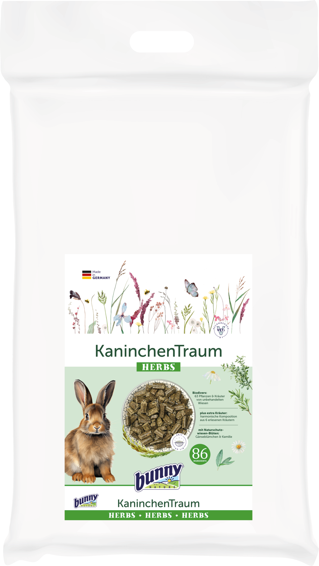 bunny KaninchenTraum HERBS - 4 kg