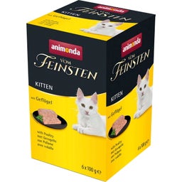 Vom Feinsten Kitten Geflügel Schale 6x100g