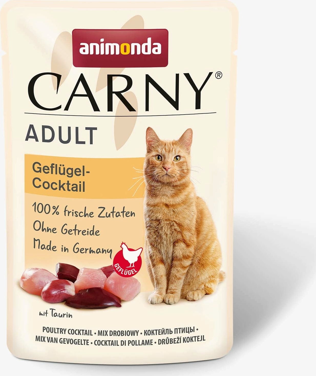 Animonda Carny Adult Frischebeutel 85g - Geflügel Cocktail