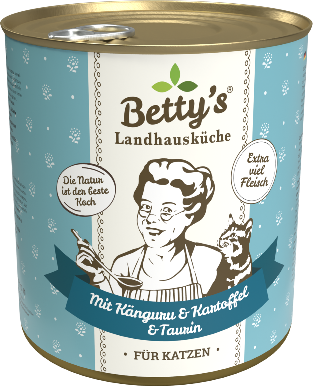 Betty's Landhausküche Känguru mit Kartoffeln und Geflügel - 800 g