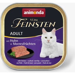 Animonda Vom Feinsten Adult - Bakje 100g - Kip en zeevruchten
