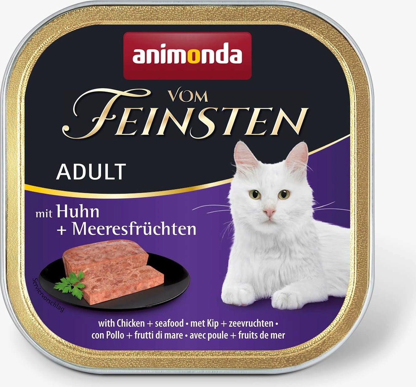 Animonda Vom Feinsten Adult Schale 100g - Huhn und Meeresfrüchte