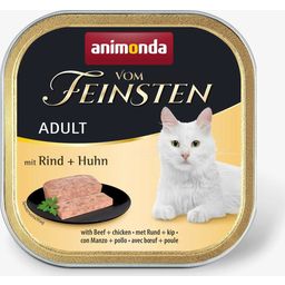 Animonda Vom Feinsten Adult - Vaschetta - Manzo e Pollo