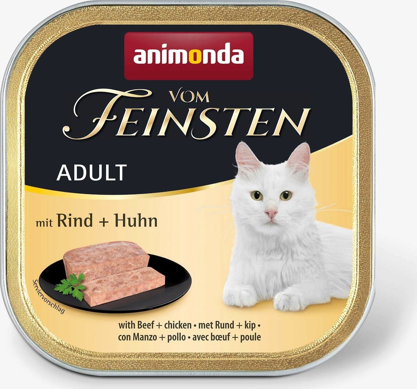 Vom Feinsten Adult Schale 100g, Rind und Huhn (100 g)