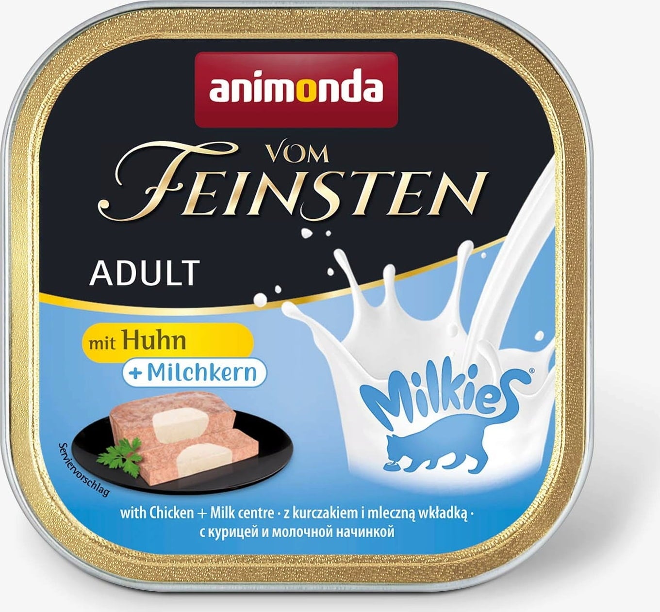 Vom Feinsten Adult Schale 100g, Huhn und Milchkern (100 g)
