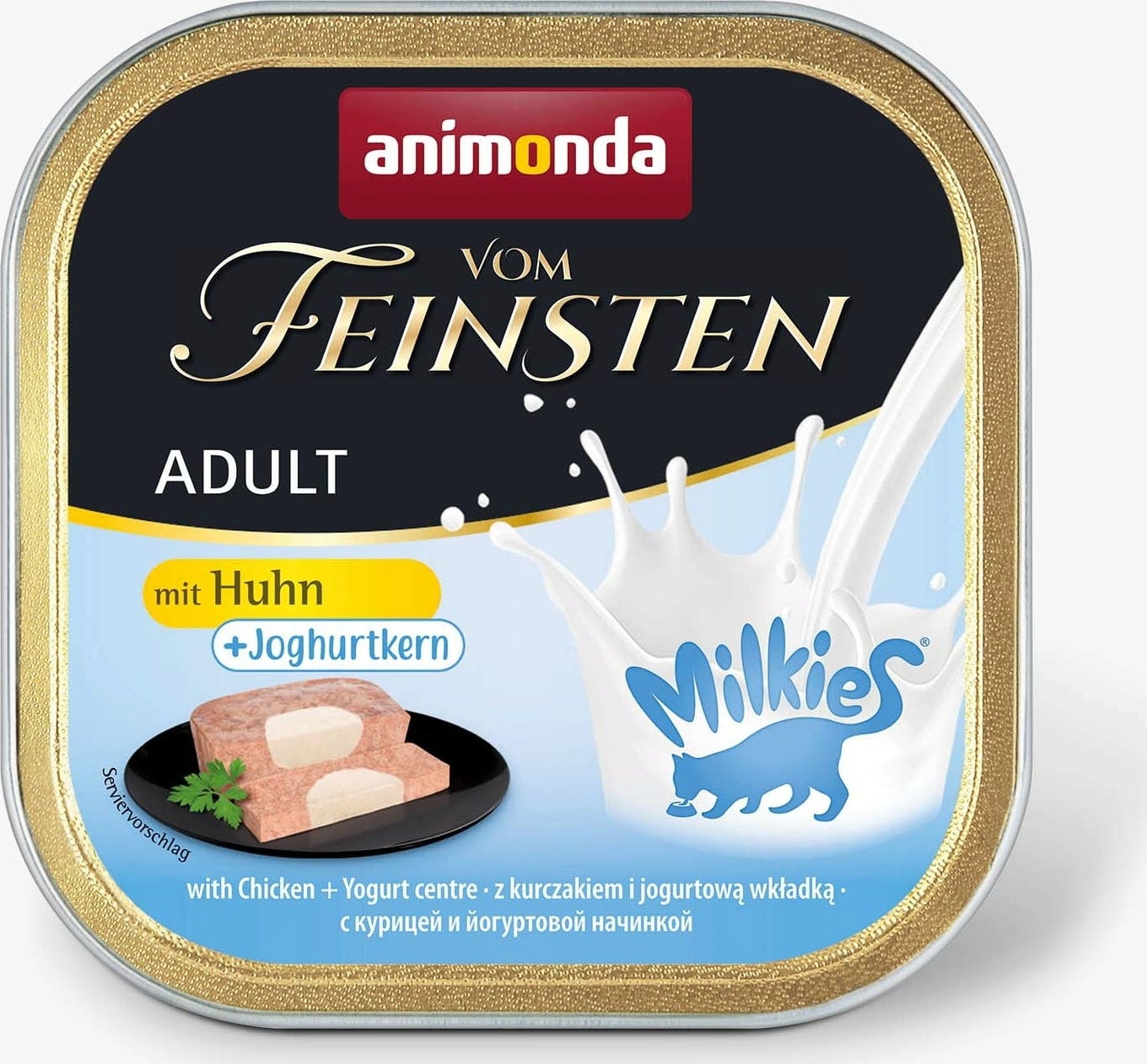 Animonda Vom Feinsten Adult Schale 100g - Huhn und Joghurtkern