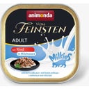 Animonda Vom Feinsten Adult Schale 100g - Rind in Milchsauce