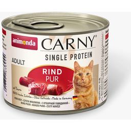 Mokra mačja hrana Carny Adult Single Protein, 200g - Čista govedina