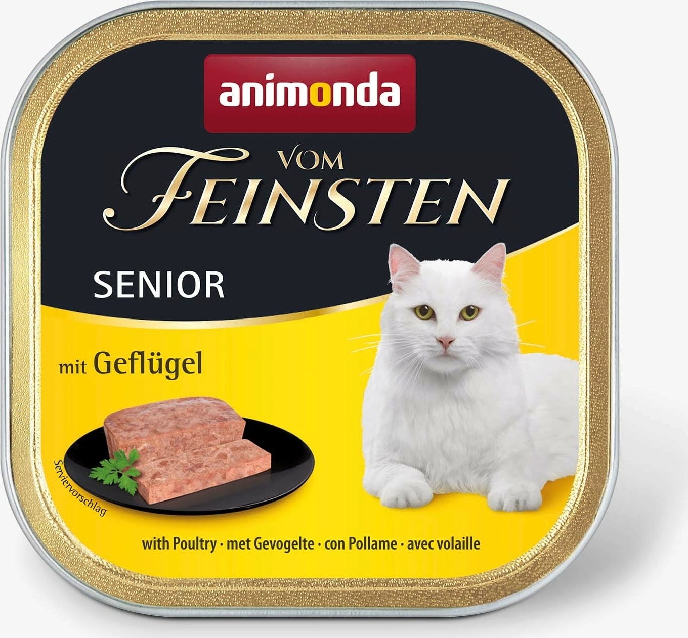 Animonda Vom Feinsten Senior Schale 100g - Geflügel