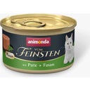Animonda Vom Feinsten -  Blikje Mousse 85g - Kalkoen en fazant