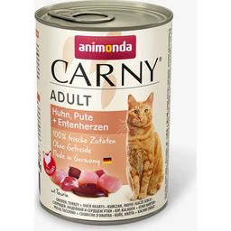 Animonda Carny Adult Huhn, Pute und Entenherzen - 400 g