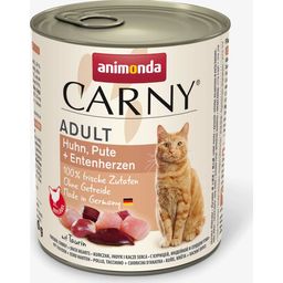 Carny Adult - Csirke, pulyka és kacsaszív - 800 g