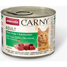 Animonda Carny Adult - Manzo, Tacchino e Coniglio - 200 g