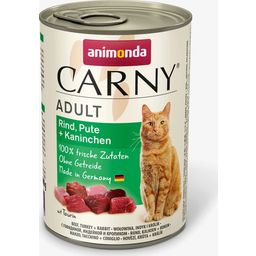 Animonda Carny Adult - Manzo, Tacchino e Coniglio - 400 g