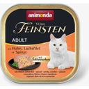 Vom Feinsten Adult mit Schlemmerkern Schale 100g, Huhn und Lachs (100 g)