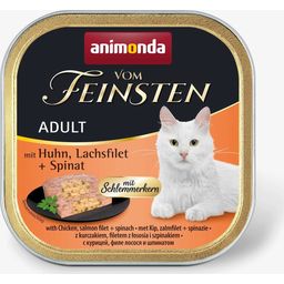 Vom Feinsten Adult Gourmet Centre - Vaschetta - Pollo e Salmone