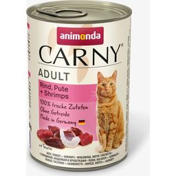 Animonda Carny Adult - Marha, pulyka és garnéla - 400 g