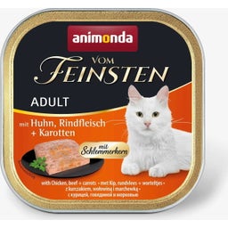 Vom Feinsten Adult Gourmet Centre - Vaschetta - Pollo e Manzo