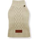 Maglione Celtic a Collo Alto per Cani - Cream