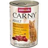 Animonda Carny Adult Rind, Huhn, Entenherzen