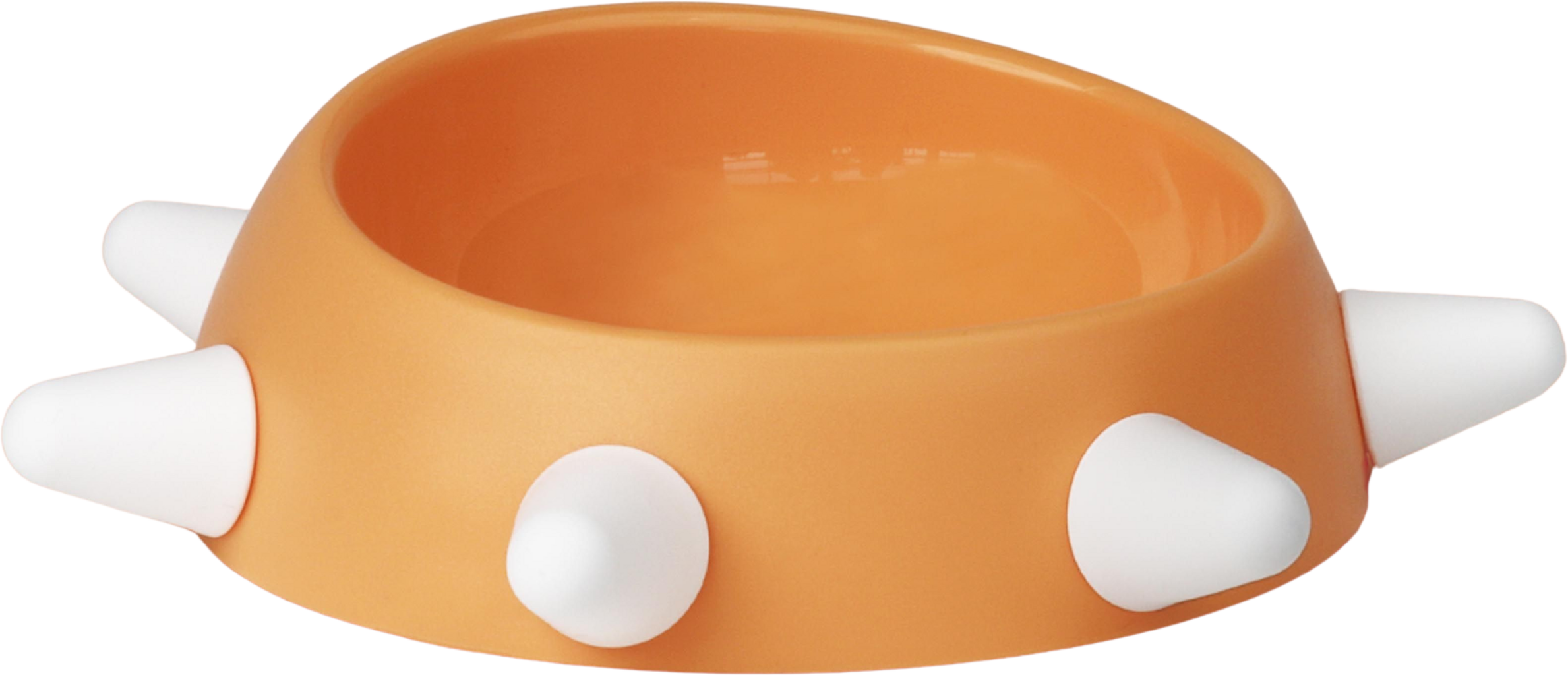 BOSS - Hundenapf klein, orange/weiß