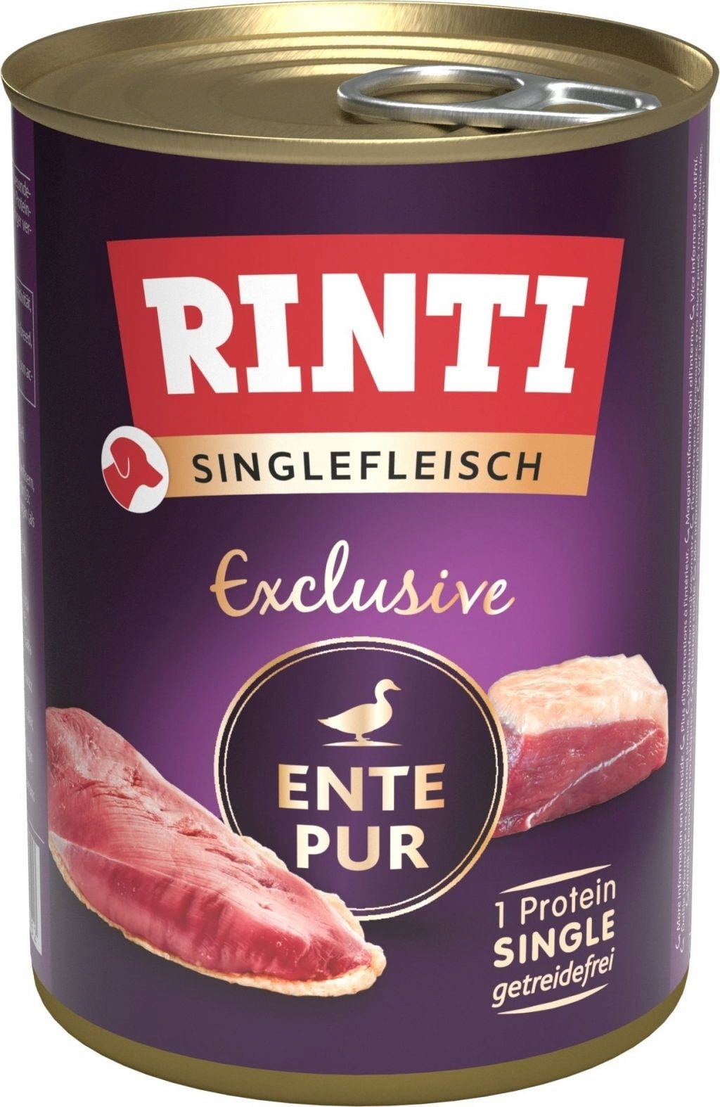 Rinti Singlefleisch Exclusive Dose 400g - Ente pur