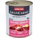 GranCarno Adult Sensitiv 800g, Reines Rind und Kartoffel (800 g)