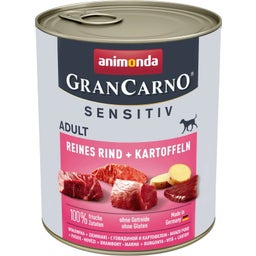 Animonda GranCarno Adult Sensitiv 800g - Reines Rind und Kartoffel