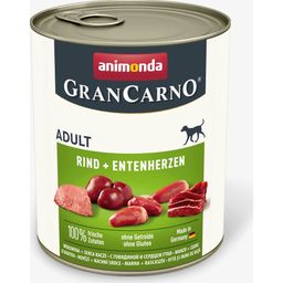 Animonda GranCarno Adult - Marha és kacsaszív - 800 g