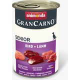 GranCarno Senior - Manzo e Agnello - Lattina