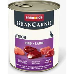 GranCarno Senior - Manzo e Agnello - Lattina - 800 g