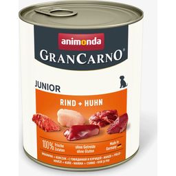 Animonda Mokra pasja hrana GranCarno Junior, 800g - Govedina in piščanec