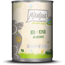 Mjamjam BIO Rind mit Zucchini - 400 g