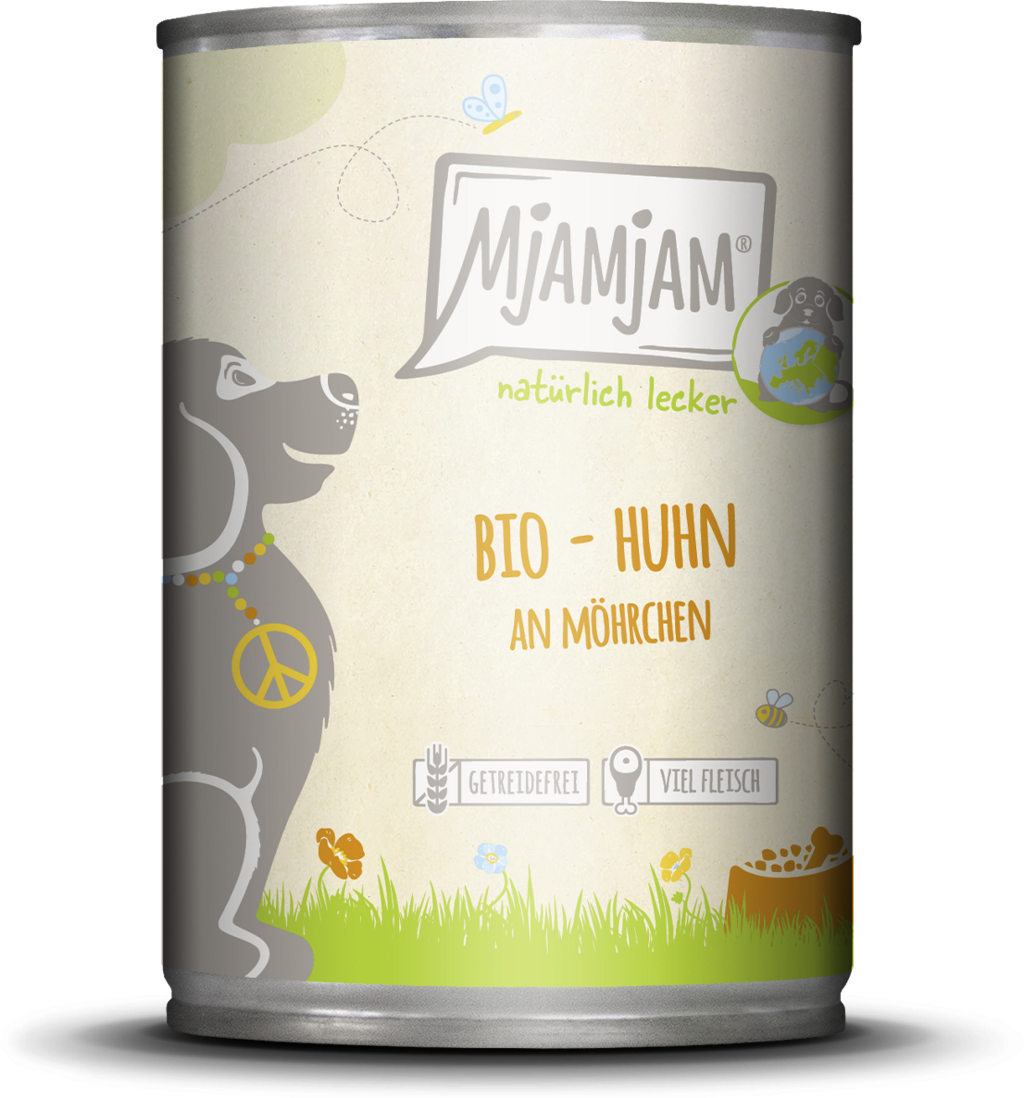 BIO Huhn mit Karotte, 400 g