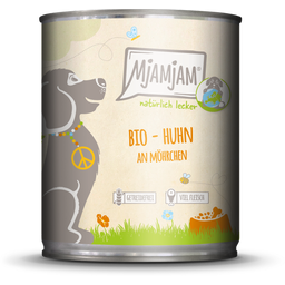 Mjamjam BIOLOGISCHE Kip met Wortel - 800 g