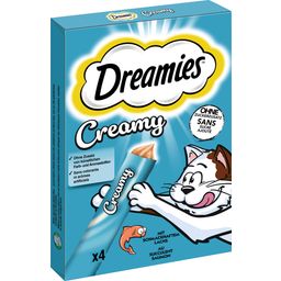 Dreamies Creamy Snack mit Lachs 4x10g - 40 g
