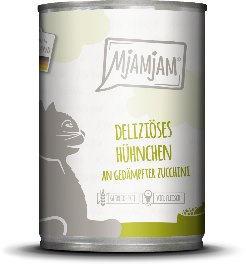 Mjamjam Huhn und Zucchini - 400 g