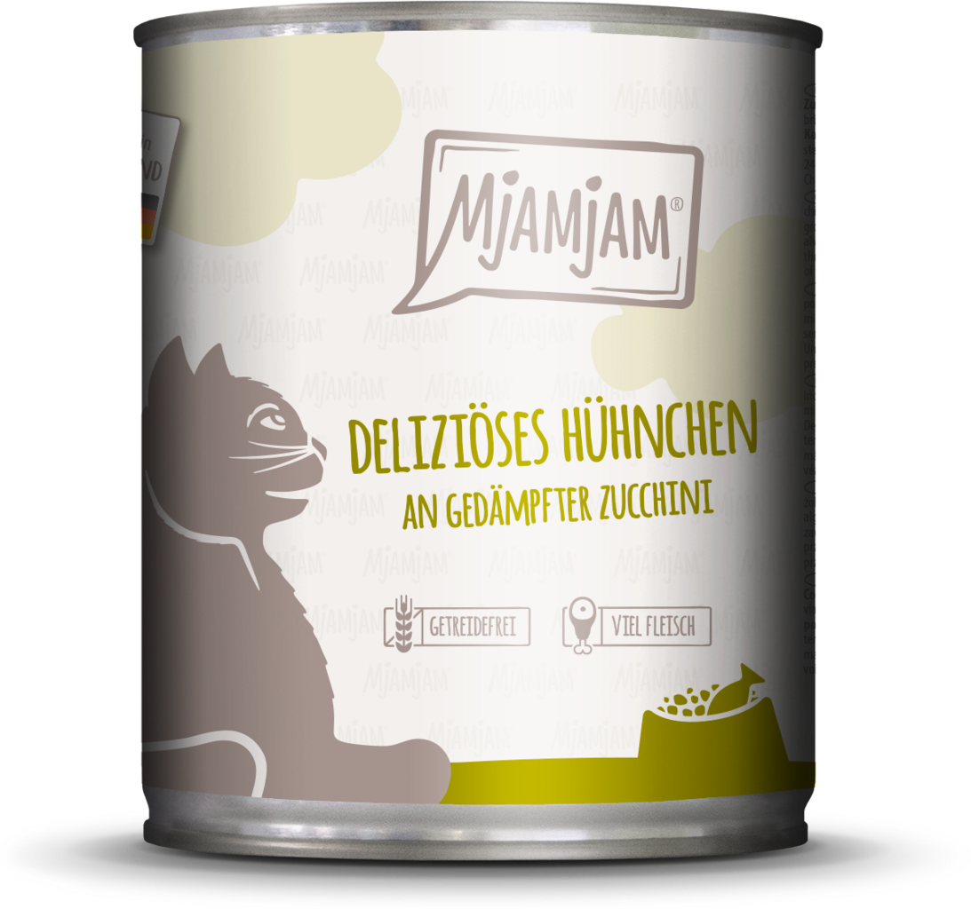 Mjamjam Huhn und Zucchini