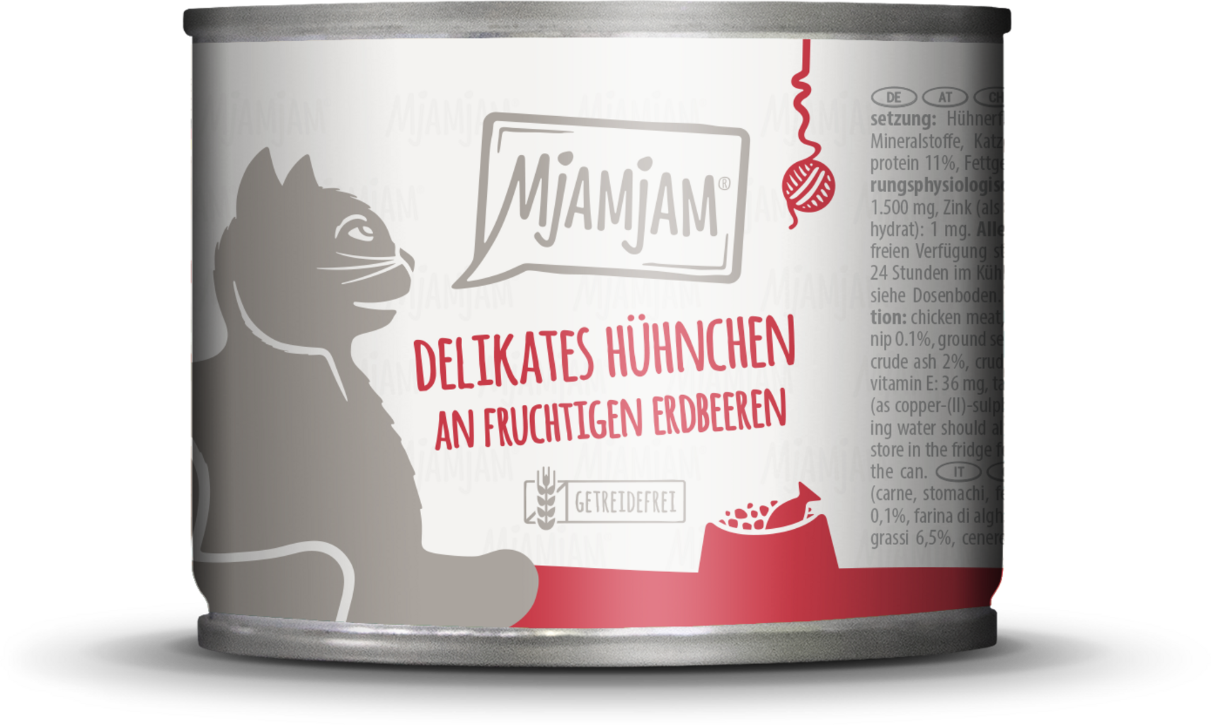 Mjamjam Huhn und Erdbeeren - 200 g