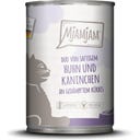 Mjamjam Huhn, Kaninchen und Kürbis - 400 g