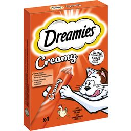 Dreamies Creamy Snack con Pollo - 4x10 g - 40 g